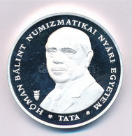 Bozó Gyula (1913-2004) 2006. "Hóman Bálint Numizmatikai Nyári Egyetem - 2006 Komárom" Kétoldalas, Ezüstözött Fém Emlékér - Zonder Classificatie