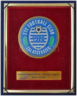 2002. "ZTE Football Club-1920-Zalaegerszeg - Zalaegerszegi TE FC-Dinamo Zagreb 2002.10.03" Fém Plakett, Bársony Tokban ( - Unclassified