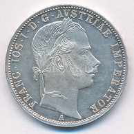 Ausztria 1861A 1Fl Ag "Ferenc József" T:1- Austria 1861A 1 Florin Ag "Franz Joseph" C:AU Krause KM#2219 - Unclassified