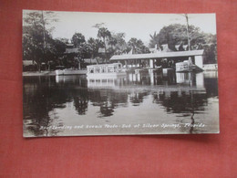 RPPC  Boat Landing    Silver Springs  Florida >   >    Ref 4546 - Silver Springs