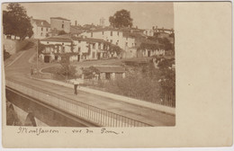 D49 - MONTFAUCON - VUE DU PONT (inscriptions Manuelles) - PRECURSEUR - Montfaucon