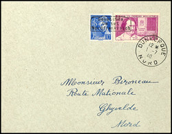 10 C. Freimarkenausgabe "Merkurkopf" Und 90 C. Wohltätigkeitsausgabe "Honore De Balzac" Mit Handstempel-Aufdruck In Type - Altri & Non Classificati