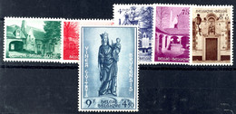 1954, 80 C. - 9 Fr. Beginenhof, Komplett Postfrisch, Mi. 150.-, Katalog: 995/1000 ** - Altri & Non Classificati