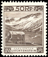 50 Rp. Kosel-Serie, B-Zähnung, Tadellos Ungebraucht, Mi. 180.-, Katalog: 102B * - Altri & Non Classificati