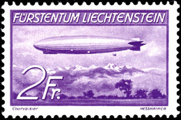 1936, 1 U 2 Fr. Zeppelin, Postfrisch, Komplett, Mi. 260.-, Katalog: 149/50 ** - Altri & Non Classificati