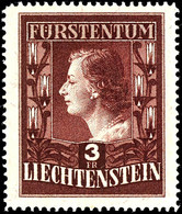 2 Und 3 Fr. Fürstenpaar, Eng Gez. 14 3/4, Postfrisch, Mi. 1.500.-, Katalog: 304/05 B ** - Altri & Non Classificati