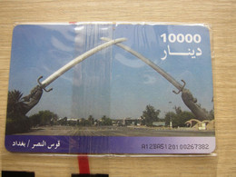 Chip Phonecard, Statue,mint In Blister - Iraq