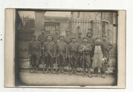 Cp , Carte Photo , Militaria ,militaires Du 69 E , Voir Vignette Sur 2 E Scan , écrite - Personen