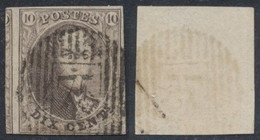 Médaillon - N°10 Margé + Voisin Obl D75 "Annevoye" / Distribution. - 1858-1862 Médaillons (9/12)