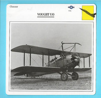 FICHE AVION----chasseur--USA----VOUGHT UO-voir 2 Scans - Vliegtuigen