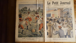 LE PETIT JOURNAL SUPPLEMENT ILLUSTRE 04 MAI 1902 RESULTAT DES ELECTIONS ET CULTURE DES HUITRES - Le Petit Journal