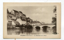 CPA  70 : PESMES  Château Et Pont   A  VOIR  !!!!!!! - Pesmes