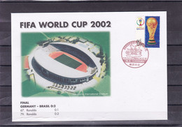 JAPON : Coupe Du Monde De Football 2002 : Y&T : FDC ** - FDC