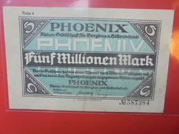 Düsseldorf 5 Millionen 1923 Circuler - Collections