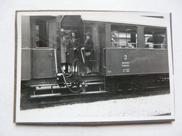 PHOTO - SCENE ANIMEE (train Et Passagers) : SUISSE - ZERMATT - Places