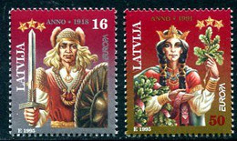 LATVIA 1995 Europa: Peace And Freedom MNH / **.  Michel 414-15 - Latvia