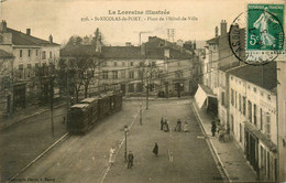 St Nicolas De Port * La Place De L'hôtel De Ville * Tramway Tram * Coiffeur - Saint Nicolas De Port