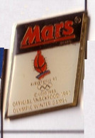 CC159 Pin's Albertville Jeux Olympiques Signé Cojo 1991 Chocolat Mars Ferrero Achat Immédiat - Olympic Games