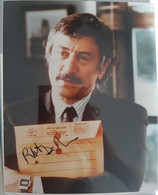Autographe Signature Encre Noire Robert De Niro Acteur Américain Photo Kodac Couleur 200X250 - Autres & Non Classés