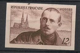 FRANCE - 1950 - N°Yv. 865a - Charles Peguy - Non Dentelé / Imperf. - Neuf Luxe ** / MNH / Postfrisch - 1941-1950