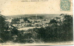 --88- VOSGES  - CHATEL-sur-MOSELLE - Vue Génerale - Chatel Sur Moselle