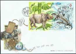 2020 MACAO/MACAU PROTECT ANIMAL(II) MS FDC - FDC