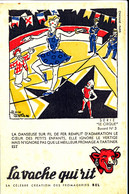 BU 2199  /   BUVARD-  LA VACHE QUI RIT  LE CIRQUE  N° 3  (21,00 Cm X 13,50 Cm ) - Milchprodukte