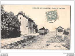 CPA 45 Beaune La Rolande La Gare La Halte De Parville - Beaune-la-Rolande