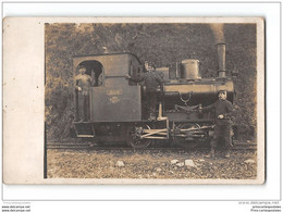 CPA Carte Photo Un Train " Julia " - Autres & Non Classés