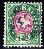 1881 1 Fr Mit Stempel Grenchen - Télégraphe