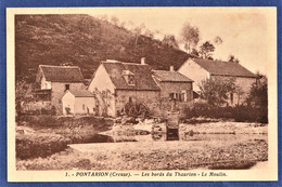 CPA 23 PONTARION (Creuse) - Les Bords Du Thaurion - Le Moulin - Pontarion