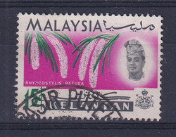 Malaya - Kelantan: 1965   Flowers    SG108    15c   Used - Kelantan