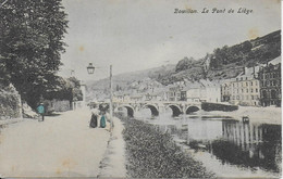 BOUILLON ..-- REMPARTS . Pont De Liège . 1908 Vers BXL ( Mr Ch. HERINCKX ) . Voir Verso . - Bouillon