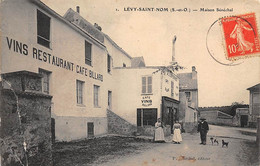 Lévis-Saint-Nom        78        Maison Sénéchal. Vins.Restaurant.Café.Billard       ( Pli Voir Scan) - Autres & Non Classés