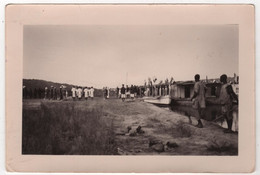Photo Originale Haut Sénégal NIGER MALI SOUDAN Français 1933 Bateau Vedette Marine Nationale Personnalités MIO - Afrique