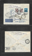 Airmails - World. 1931 (28 Apr) Dresden - Australia, Melbourne (19 May) Via Amsterdam - Batavia. Air Multifkd Envelope + - Otros & Sin Clasificación