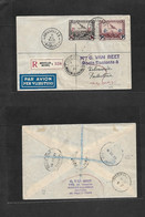 Airmails - World. 1937 (2 Dec) Belgium, Bruxelles - Palestine, Tiberrade (13 Dec) Registered Air Multifkd Envelope. Flow - Sonstige & Ohne Zuordnung