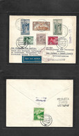 Airmails - World. 1939 (10 Feb) San Marino - Spain - Germany. GPO - Canary Islands, Spain. Via German Airpost, Berlin -  - Other & Unclassified