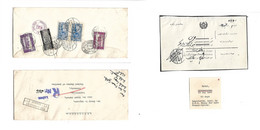 Afghanistan. 1940 (23 May) British Legation, Kaboul - Usa, KY Y Louisville (24 July) Registered Reverse Multifkd Envelop - Afganistán