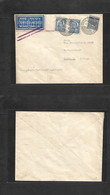 Colombia. 1932 (19 May) Scadta, Barranquilla - Germany, Berlin. Air Multifkd Env + Air Label. - Colombia