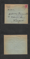 Frc - Togo. 1916 (4 May) Anglo - French Occupation. Lome - Liverpool, UK. Comercial Fkd Env Ovptd Issue, Tied Cds + Brit - Otros & Sin Clasificación