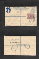 Sudan. 1949 (8 Nov) Port Sudan - Khartoun (9 Nov) Local 2p Registered Stat Env. Fine. - Sudan (1954-...)