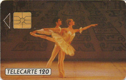 TÉLÉCARTE PHONECARD MONACO LES BALLETS DE MONACO 120 UNITÉS  UTILISÉE DANSE - Monaco