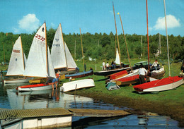 Sports Voile: Régates Au Lac De Vassivière (Limousin Pittoresque) Carte ESTEL N° 5154 - Voile