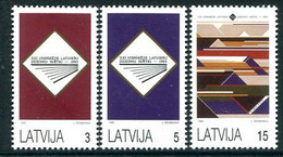 LATVIA 1993 Song And Dance Festival  MNH / **.  Michel 357-59 - Lettonia