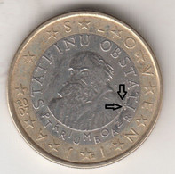 6140    SLOVENIA  1 EURO      DRUCKFEHLER  --Fehlprägungen - Slovenia