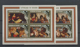 1985 Paire De Blocs 121.**.  Noël XtMas. Kerstmis  Madona - Unused Stamps