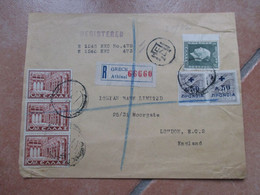 1935 N.2 Frontespizi Registered Mail Alte Affrancature - Altri & Non Classificati