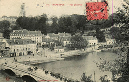 Hennebont * Vue Générale De La Commune * Passage Des Troupes Sur Le Pont - Hennebont