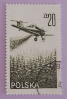 POLOGNE YT PA 57 OBLITÉRÉ "L AVIATION MODERNE" ANNÉE 1977 - Used Stamps